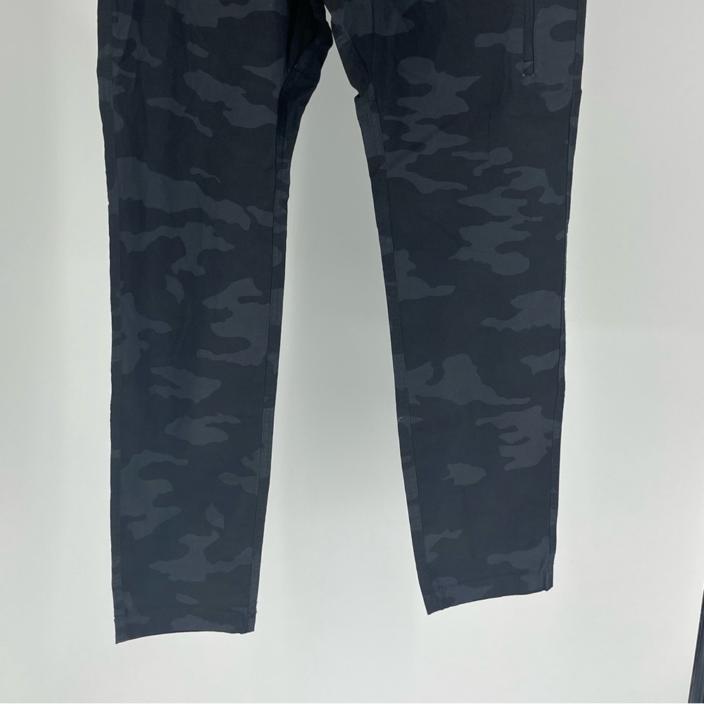 VUORI NWT MEN’S RIPSTOP CLIMBER PANT BLACK CAMO MEDIUM LARGE OUTDOOR HIKING - Picture 9 of 12
